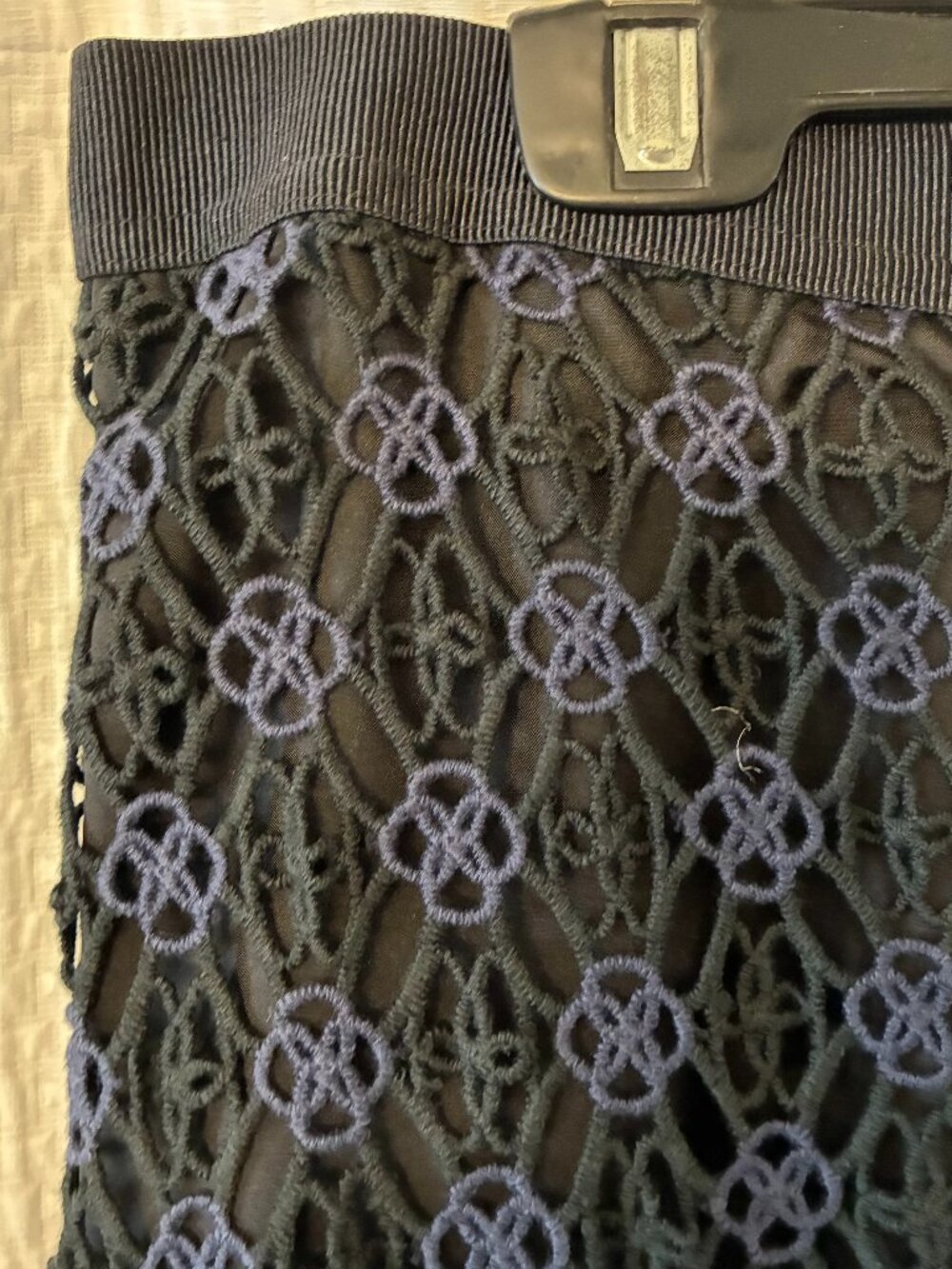 Ann Taylor Vintage Inspired Cotton Overlay Skirt SIZE 6